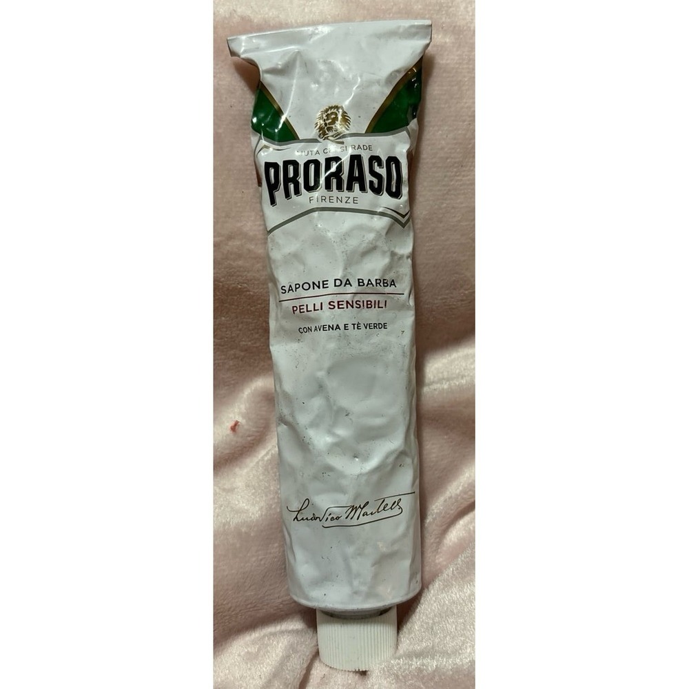 NEW Proraso Sensitive Skin Shave Cream for Men, Made in Italy